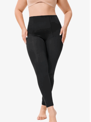 2 Pieces Seamless Non-Slip Waistband Leggings