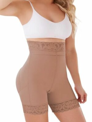 Butt Lifter High-Compression Girdle With Perineal Zipper