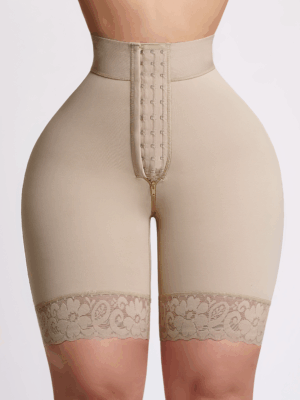 Women's Flat High Waist Stretch Shorts