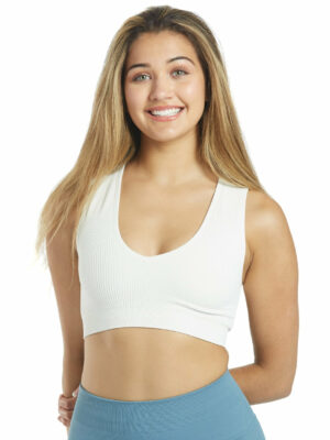 Spiritual Gangster Ribbed Metta Plunge Yoga Brami
