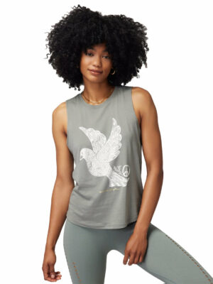 Spiritual Gangster Peace Dove Muscle Tank