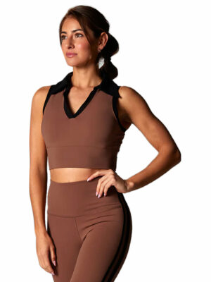 Tavi Contrast Polo Tank
