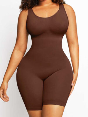 Women's One Piece Tummy Control Seamless Shapewear Bodysuit