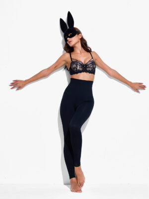 Seamless Ribbon High-Rise Butt Lift Shapewear Leggings
