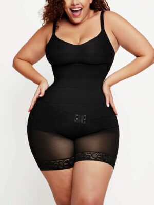 Sharesto2-In-1 High-Waisted Booty Lift Shaper Shorts
