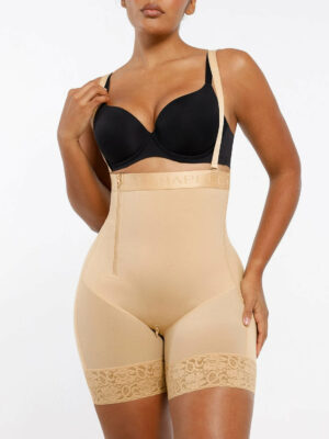 SharestoPostpartum Side Zipper Support Shorts