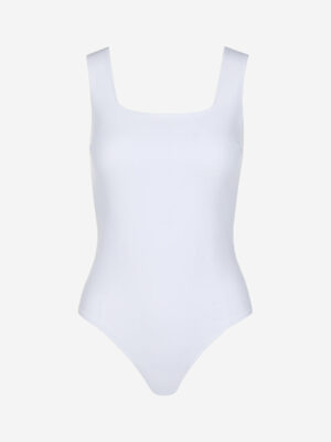 Do It All Denim Squareneck Bodysuit