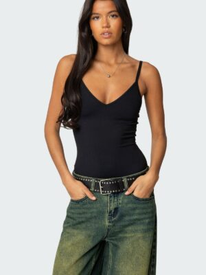 Teaghan Triangle Fitted Bodysuit