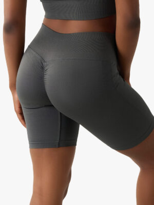 Seamless Tummy Control Butt Lifter High Waist Mid Thigh Leggings