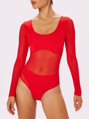 Dream Sleek Contrast Bodysuit | Ultra-Soft Re:Play | Archive (Balloon)