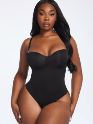 BraSculpt Strapless Bodysuit Thong