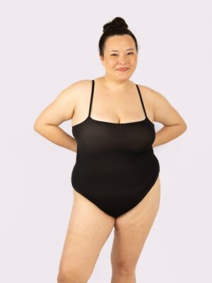 Silky Mesh Square Neck Bodysuit | Silky Mesh | Archive (Eightball)