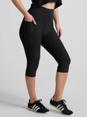 Spacedye High Waisted Pocket Pedal Pusher Legging