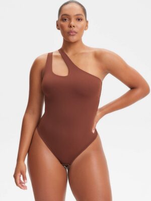 SculptingBodysuit One-Shoulder Thong