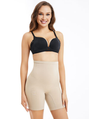 Seamless Elastic Tummy Control Body Shaper Shorts Butt Lifter Thigh Slimmer