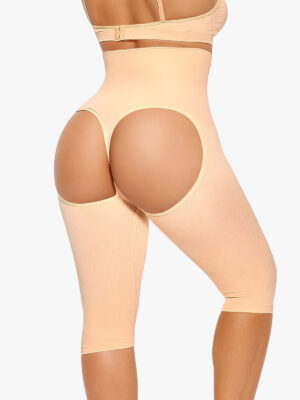 Seamless Cut-out Butt Lift High Waist  Fifth Pants Slimmers