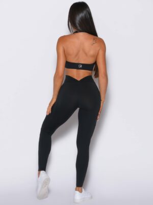 V Back Leggings