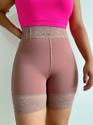 Lace High Waist Butt Lift Shaper Short