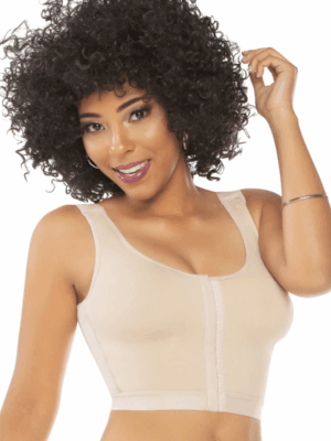 Equilibrium Post Op shapewear full coverage bra - Beige
