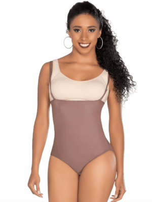 Equilibrium Soft And Smooth Shapewear Straight Back Bodysuit