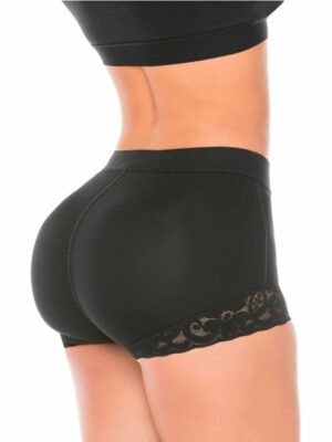High Waist Women Hip Enhancer Shapewear Tummy Control Lace Body Shaper