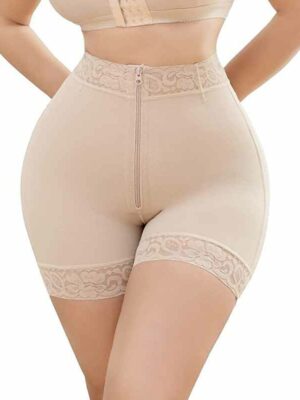 Lace Butt Push Up Tummy Control Shorts