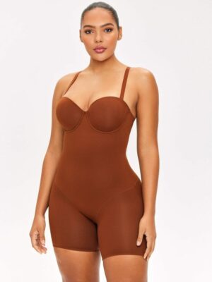 BraSculpt Strapless Bodysuit Shorts