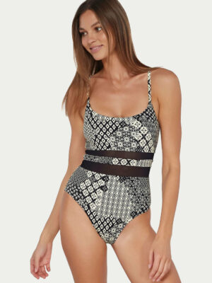 Printed Alexa One-Piece