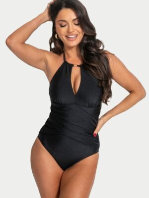 Ring Neck Control One-Piece