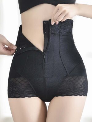High-Waisted, Hip-Lifting Zipper Pants