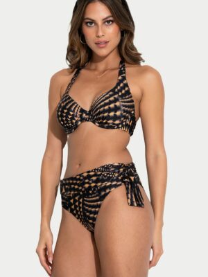 Portofino Side Tie Fold-Over Bikini Bottom