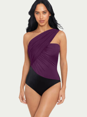 Colorblock Goddess Underwire One-Piece
