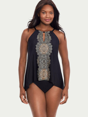 Cappadocia Peephole Tankini Top