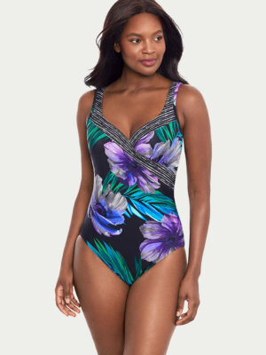 Flora Aura It's A Wrap Underwire One-Piece