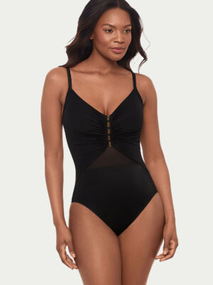 Network News Mariposa Underwire One-Piece
