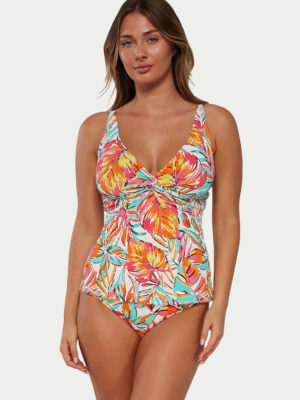 Printed Forever Underwire Tankini Top