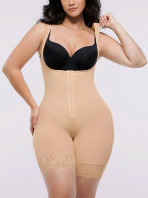 BOOT-YEAH™ AirSlim® Extreme Compression Open Bust Bodysuit