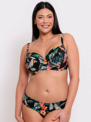 Curvy Kate Cuba Libre Padded Balcony Bikini Multiway Top Print Mix