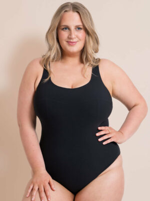 Curvy Kate Deep Dive Non-Wired Swimsuit Black