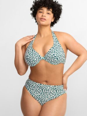 Summer Cheetah Verso Reversible Bikini Top