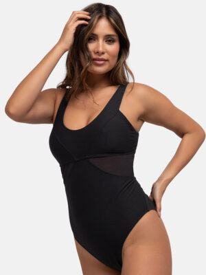 Dorina Saint Tropez Padded Control Swimsuit Black