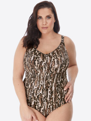Elomi Fierce Moulded Swimsuit Black