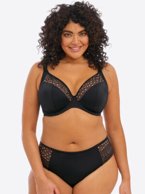 Elomi Indie Plunge Bikini Top Black