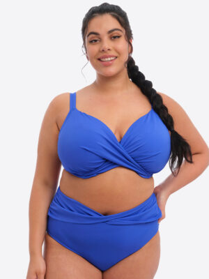 Elomi Magnetic Plunge Bikini Top Sapphire