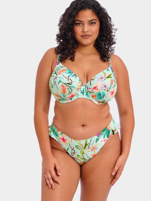 Plus Size Sunshine Cove Hi-Cut Bikini Bottom