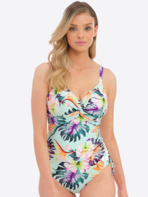 Fantasie Paradiso Twist Front Swimsuit Soft Mint