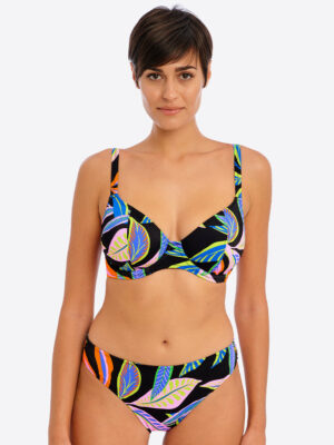 Freya Desert Disco Plunge Bikini Top Multi