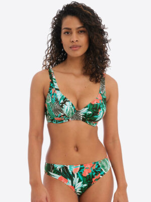 Freya Honolua Bay High Apex Bikini Top Multi