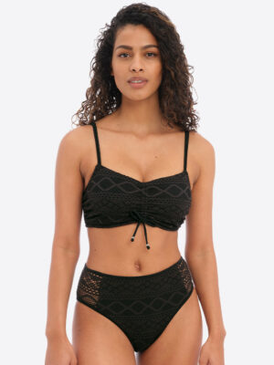 Freya Sundance Underwired Bralette Bikini Top Black
