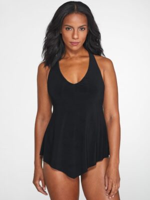 Solid Taylor Underwire Tankini Top